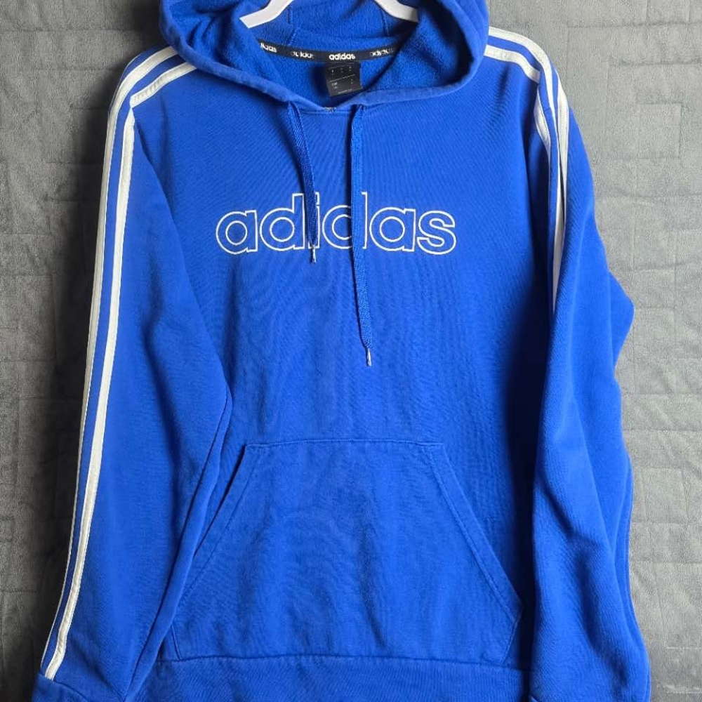 Adidas Blue Hoodie for Men
